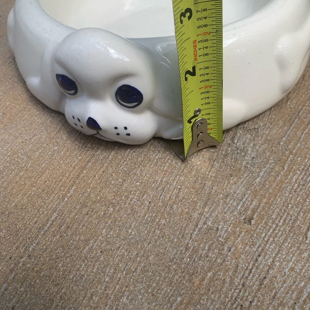 Lillian Vernon Ceramic Dog Bowl